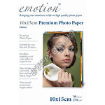 Изображение Фотобумага Emotion Premium глянцевая, 210г/м2, 100х150 мм(A6),50л (EP210A6) Фото Фотобумага Emotion Premium глянцевая, 210г/м2, 100х150 мм(A6),50л (EP210A6)