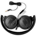 Изображение JBL TUNE T500 Black (JBLT500BLK), наушники накладные с микрофоном Фото JBL TUNE T500 Black (JBLT500BLK), наушники накладные с микрофоном