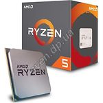 Фото CPU AMD Ryzen 5 1400, 3.2GHz, Socket-AM4 Box (YD1400BBAEBOX)