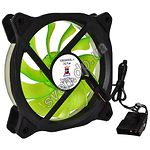 Фото Вентилятор 120мм Cooling Baby 12025HBGL-1 GREEN 120x120x25 HB,26дБ,12V,2100об/мин,3-pin+4-pin Molex