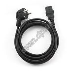 Изображение Кабель питания 220в Cablexpert PC-186-VDE-3M, CEE7/7-C13, VDE, 3*0.75 мм кв. Фото Кабель питания 220в Cablexpert PC-186-VDE-3M, CEE7/7-C13, VDE, 3*0.75 мм кв.