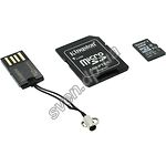Изображение microSD HC 32Gb KINGSTON Class10 +USB reader (с переходником на полный SD, MBLY10G2/32GB) Фото microSD HC 32Gb KINGSTON Class10 +USB reader (с переходником на полный SD, MBLY10G2/32GB)