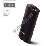 Изображение Внешний аккумулятор Power Bank ColorWay 2200 mAh Black (CW-PB022LIC1BK) Фото Внешний аккумулятор Power Bank ColorWay 2200 mAh Black (CW-PB022LIC1BK)
