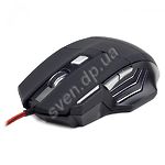 Изображение Мышка Gembird MUSG-02 Оптическая игровая мышь, USB интерфейс, черный цвет Фото Мышка Gembird MUSG-02 Оптическая игровая мышь, USB интерфейс, черный цвет
