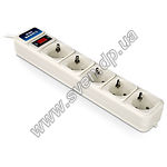 Изображение Surge Protector SVEN Basic 3 m Фото Surge Protector SVEN Basic 3 m