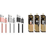 Изображение Кабель SERTEC ST-050 USB2.0/micro-USB 1м Black, 2.4А, круглый, медь, оплетка из нержав. стали Фото Кабель SERTEC ST-050 USB2.0/micro-USB 1м Black, 2.4А, круглый, медь, оплетка из нержав. стали