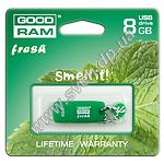 Изображение USB Flash - 8GB (GOODRAM FRESH MINT PD8GH2GRFMR9, 17MB/s Read 4MB Write) Фото USB Flash - 8GB (GOODRAM FRESH MINT PD8GH2GRFMR9, 17MB/s Read 4MB Write)