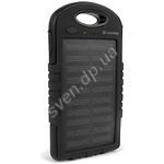 Изображение Внешний аккумулятор Power Bank ColorWay 6000 mAh Black (CW-PB060LPA2BK-SF) Solar Фото Внешний аккумулятор Power Bank ColorWay 6000 mAh Black (CW-PB060LPA2BK-SF) Solar