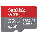 Изображение microSD HC 32GB SanDisk Ultra A1 Class 10 UHS-I (c переходником на SD, SDSQUAR-032G-GN6MA) Фото microSD HC 32GB SanDisk Ultra A1 Class 10 UHS-I (c переходником на SD, SDSQUAR-032G-GN6MA)
